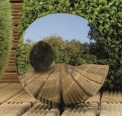 Esfera Decorativa de Acero Inoxidable Pulido Opacada 20cm